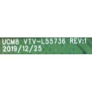 MAIN PARA SMART TV PIONEER 4K RESOLUCION ( 3840x2160 ) UHD / NUMERO DE PARTE 691V0Q00790 / 631V0Q00790 / VTV-L55736 / 7173096401417 / PANEL K500WDCRB-TC350A5 / MODELO PN50951-22U